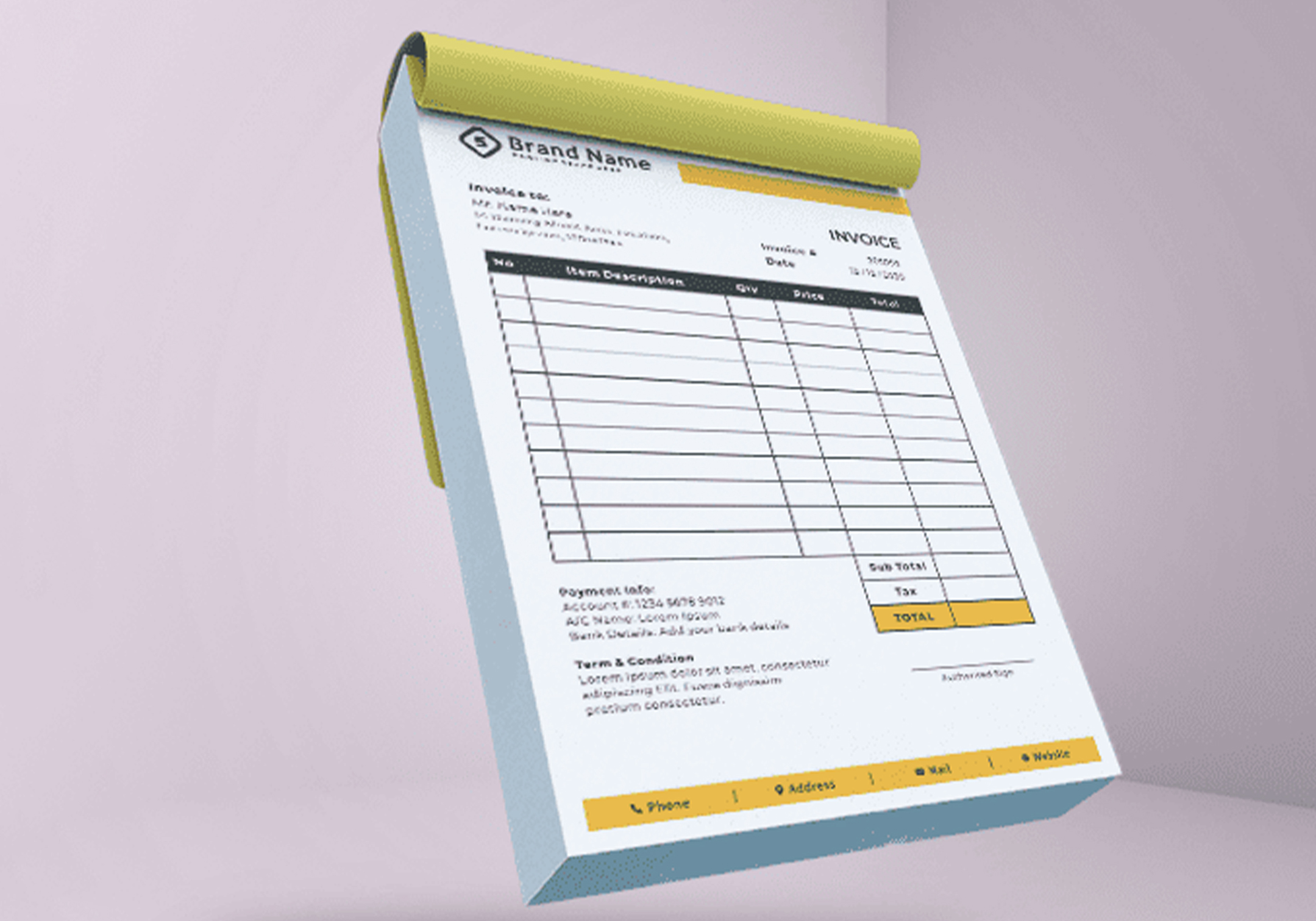 Bill Book Sample - Best Offset