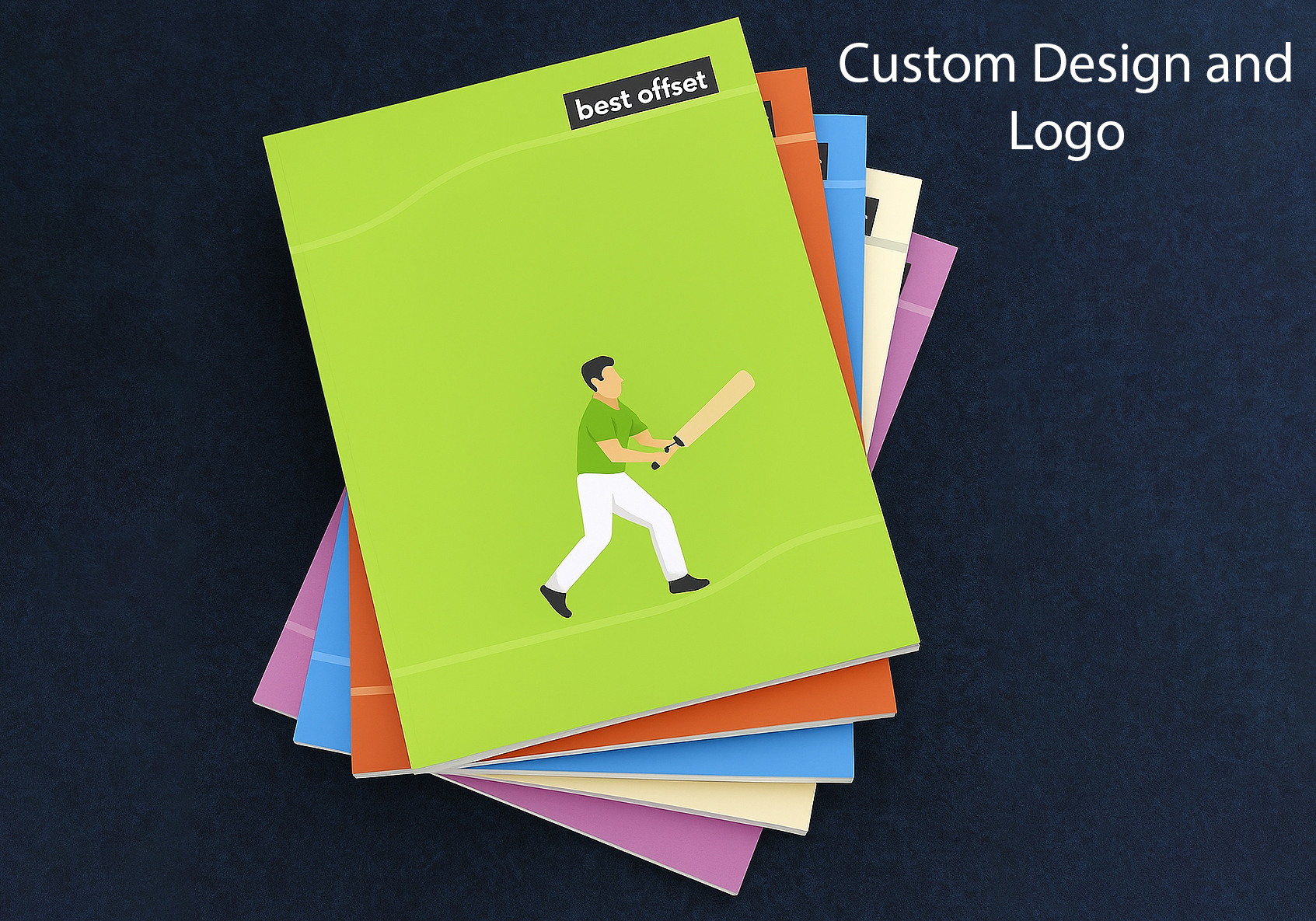 ../High Quality Custom Printed Soft Cover Notebook Logo Embossing & Page Layout Design Printing Made From Cardboard & Offset Paper - Image 2